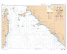 SHOM 7291 à plat De Piombino à Fiumicino et côte Est Corse