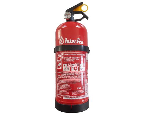 INTERFEU Extincteur ABC avec mano - 2 Kg