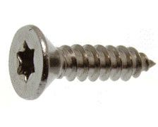 BIGSHIP Vis tole Torx tête fraisée 3,5X12,7 INOX A4 - les 22