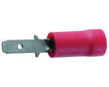 Cosses plates 2,8mm mâles - les 10