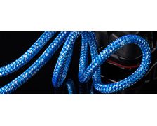 COUSIN  Rafale diam 14 mm - moire bleu / blanc