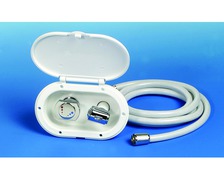 OSCULATI Boîtier douchette 185x124mm + inter. pression + tuy