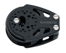 HARKEN Poulie winch plat pont carbo ratchets réa 75 mm cord