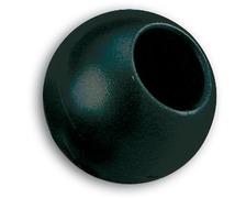 Boule d'arret cordage Ø4 - noir
