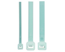 Attaches rapides rilsan 200x2,5mm les 100