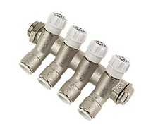 JOHN GUEST Distributeur laiton 3/4 x 4 voies Ø15mm