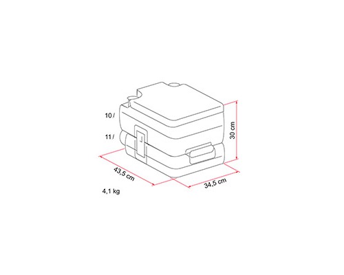 FIAMMA SOFT Bi-pot 30