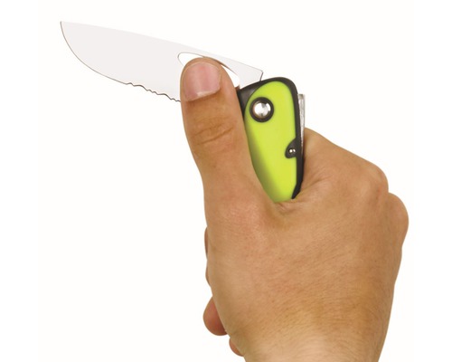 WICHARD Offshore lame crantée démanilleur épissoir fluo / no