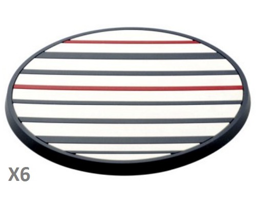 MARINE BUSINESS Cannes sous-verres (x6)