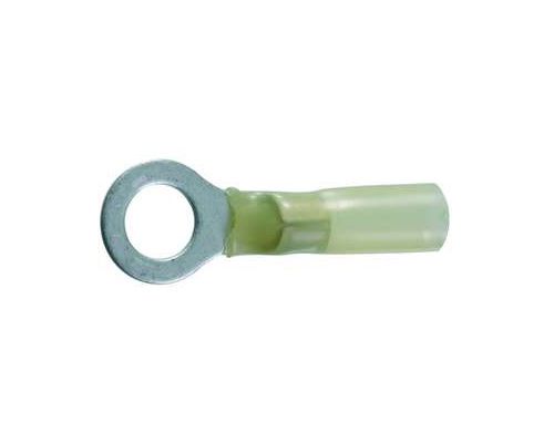 Cosses à œil étanches Ø8 mm jaune - les 10