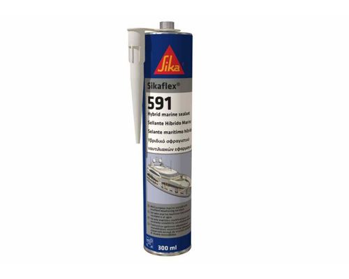SIKA 591 Colle mastic Hybride multi-usage Gris acier - 300ml