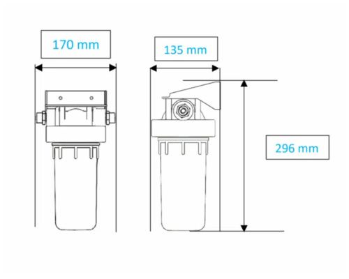 UVOJI Filtration 2 en 1 Charbon actif V01