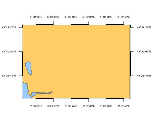 SHOM L6907 Etang de Berre