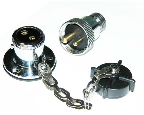 OSCULATI Prise de pont étanche 12 V/10 A max 2 plots laiton