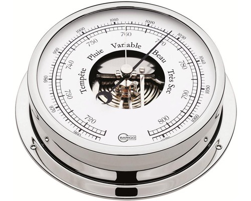 BARIGO Viking baromètre chrome 130mm
