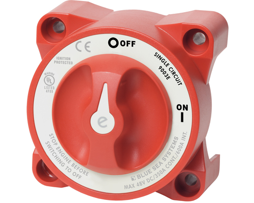 BLUE SEA Série-e coupe batterie à bouton