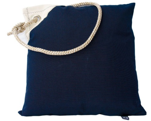 MARINE BUSINESS Coussins bleu marine (housse+coussin), les 2