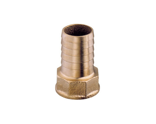 GUIDI Raccord droit annelé femelle 3/8'-12mm