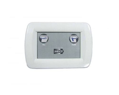 JABSCO WC Lite Flush 12V avec tableau commande