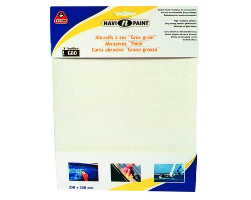 Abrasif feuille 230x280 les 3